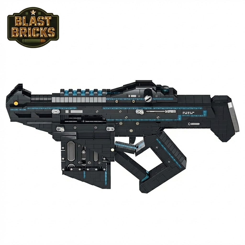 Blastbrick Ejection Burst Gun：Burst Submachine Gun(1508)pieces